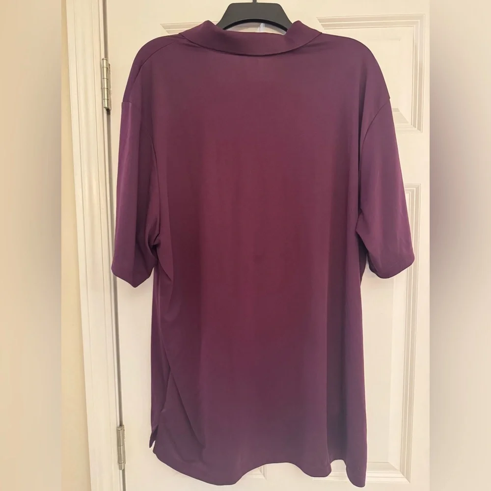 Adidas Men's Deep Purple Polo Shirt